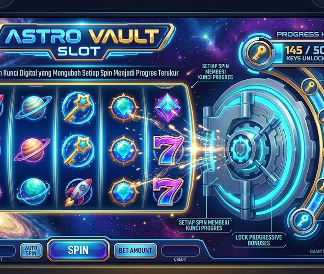 Astro Vault Slot: Sistem Kunci Digital yang Mengubah Setiap Spin Menjadi Progres Terukur